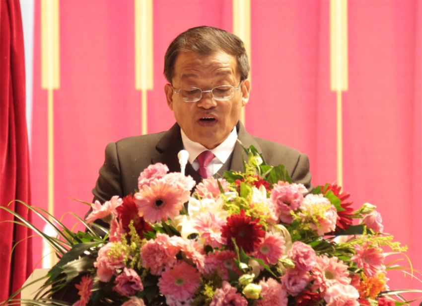 华球线上平台,华球（中国）第一届党委班子选举大会---张爱民同志作党委工作报告